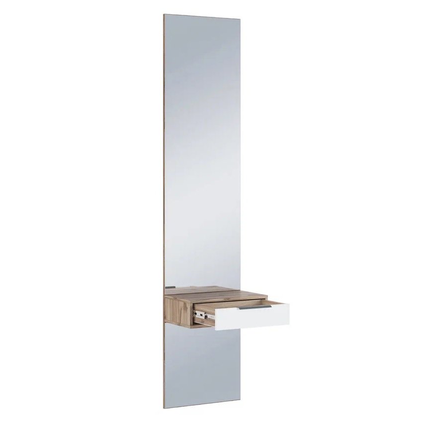 Зеркало навесное с тумбой Николь 11 (Алисия)