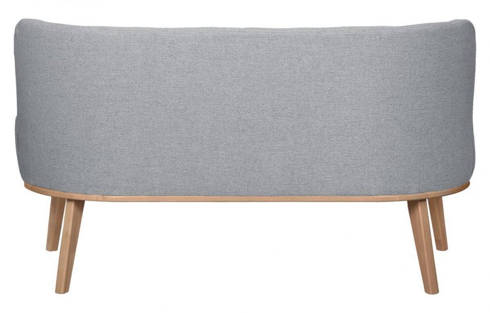 Диван прямой Жирон (Серый/Бук)