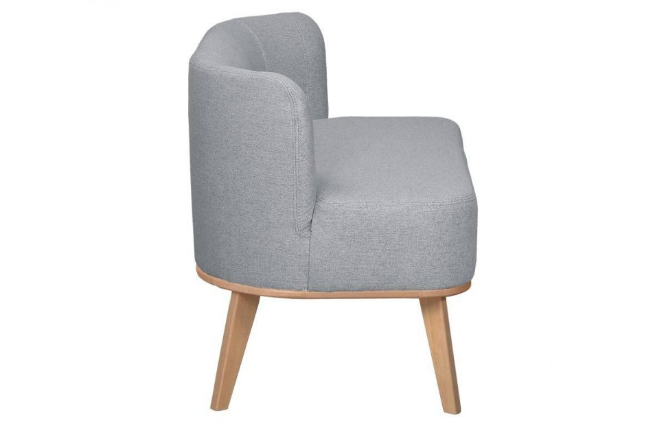 Диван прямой Жирон (Серый/Бук)