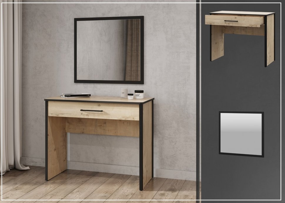 Зеркало настенное Берлин 7 (Ижмебель)