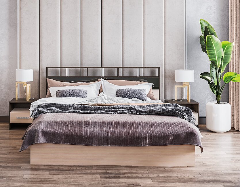 Кровать 160х200 Эрика (ТЭКС) с подъемным механизмом