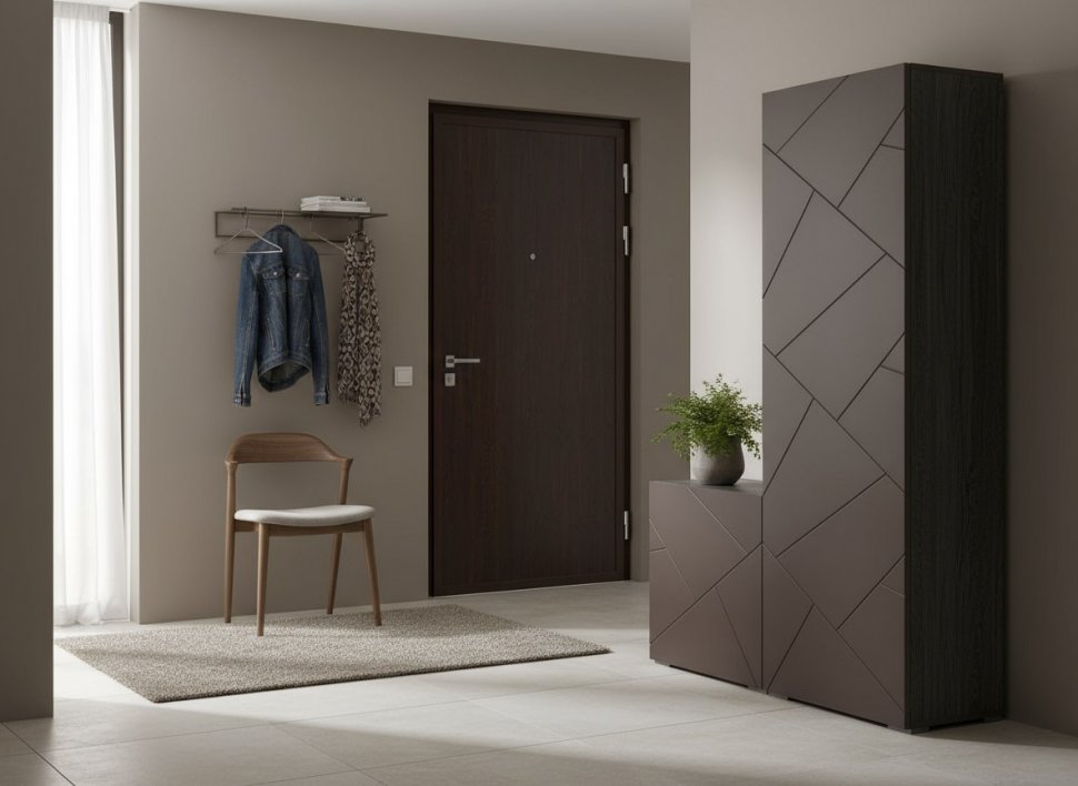 Прихожая Summit 3 ясень анкор тёмный/софт графит