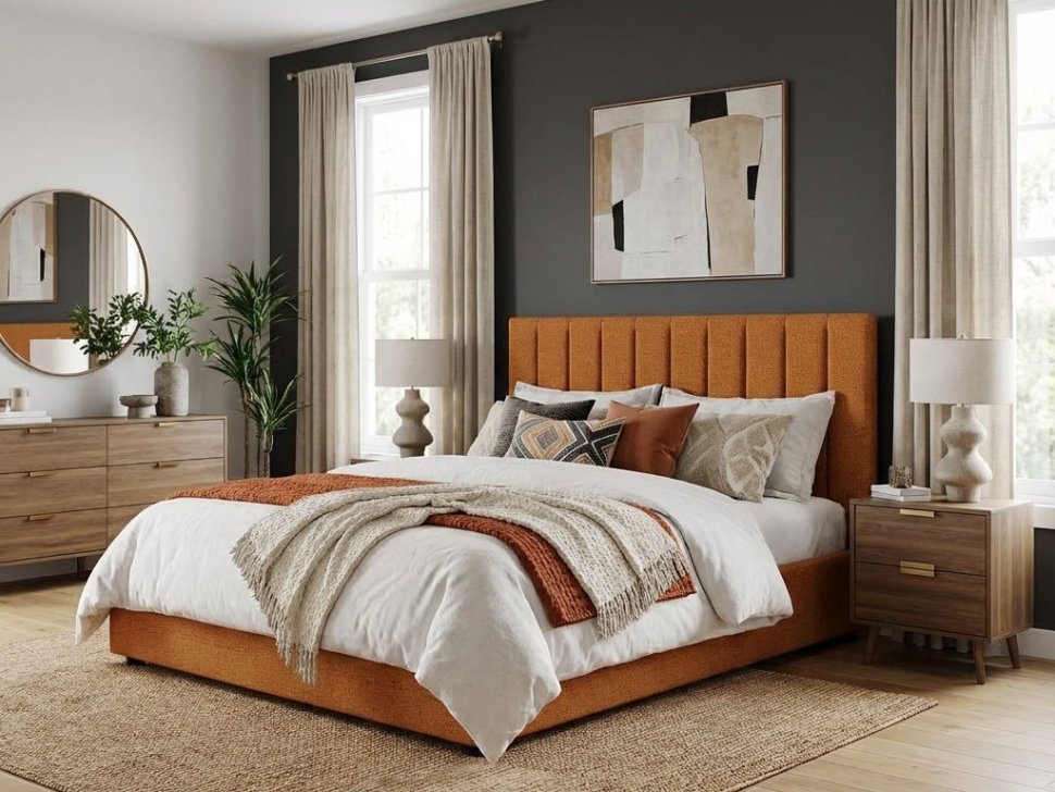 Кровать Ingrid 1800 модель 312 Анри 13