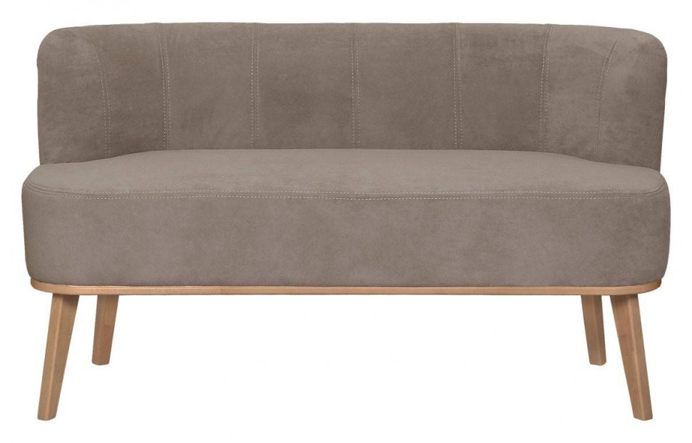 Диван прямой Жирон (Бежевый/Бук)