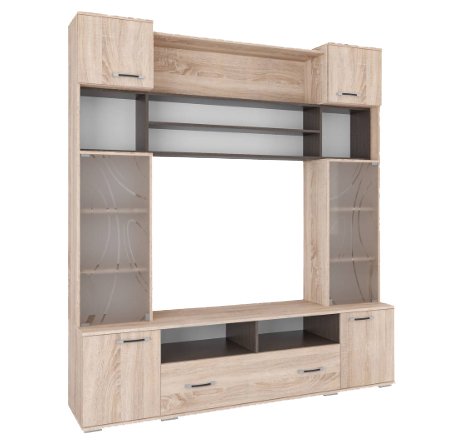 Стенка для гостиной Оскар-18 ТЭКС ОГЦС-1 (Дуб Сонома)