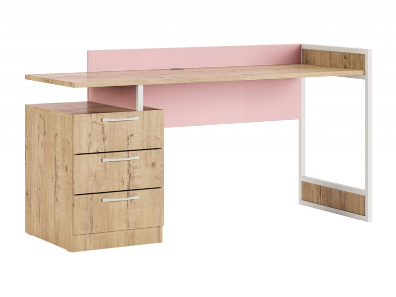 Стол письменный Дублин Роуз МСТ Модуль 4