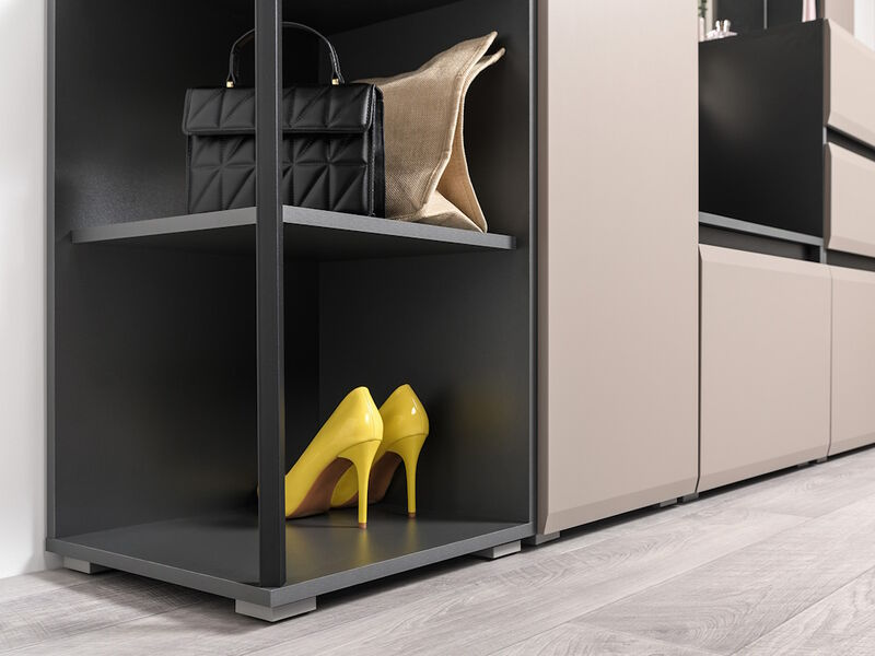 Сидней стеллаж угловой 16.425 Антрацит