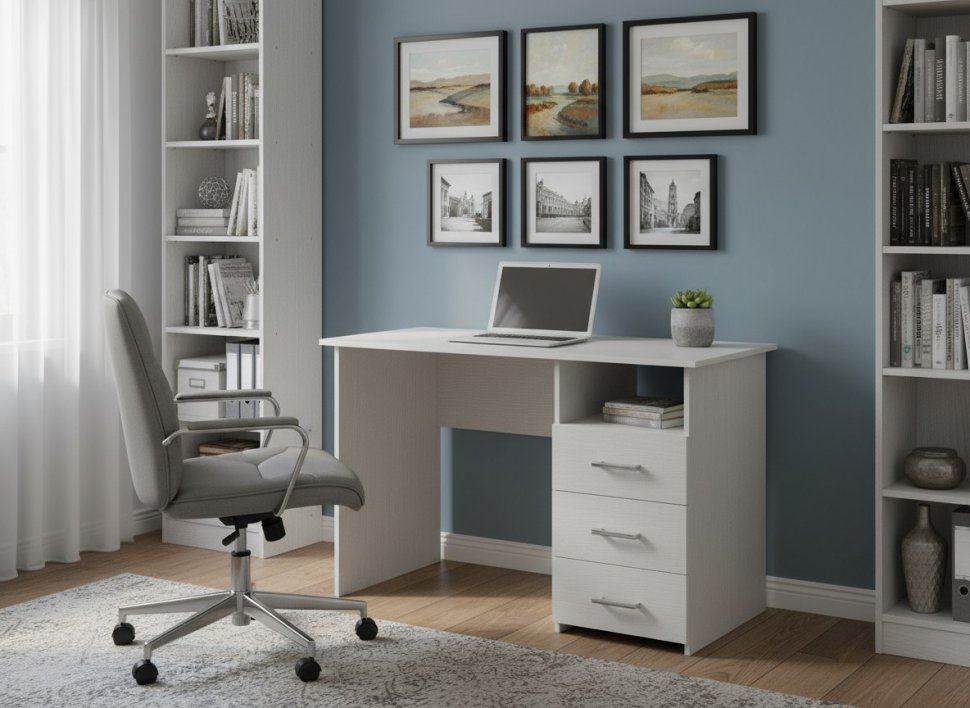 Интел-3 стол компьютерный Бодега светлый