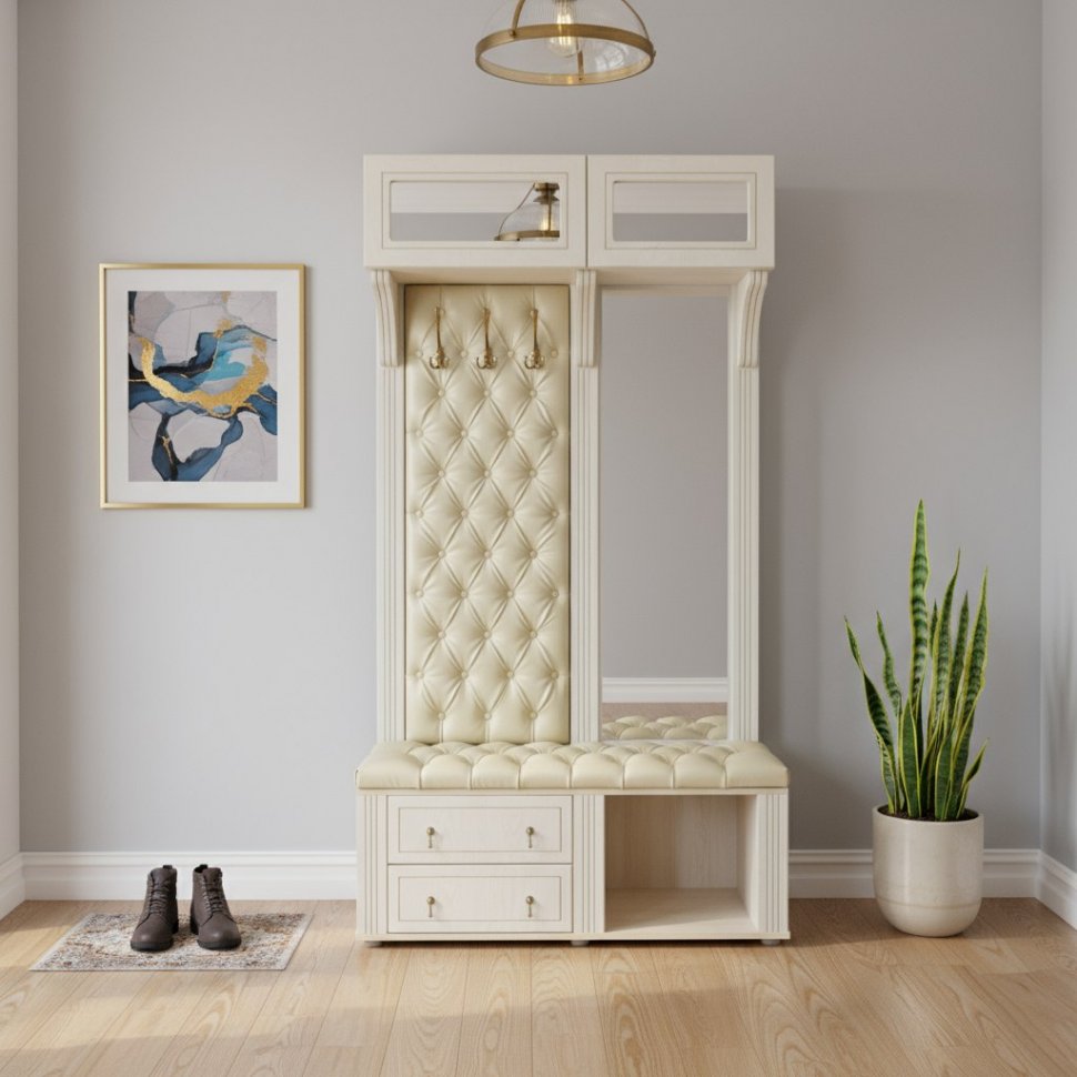 Прихожая Анжелика ясень шимо светлый/101