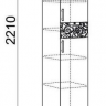 Шкаф-пенал комбинированный Арника Ирис 04