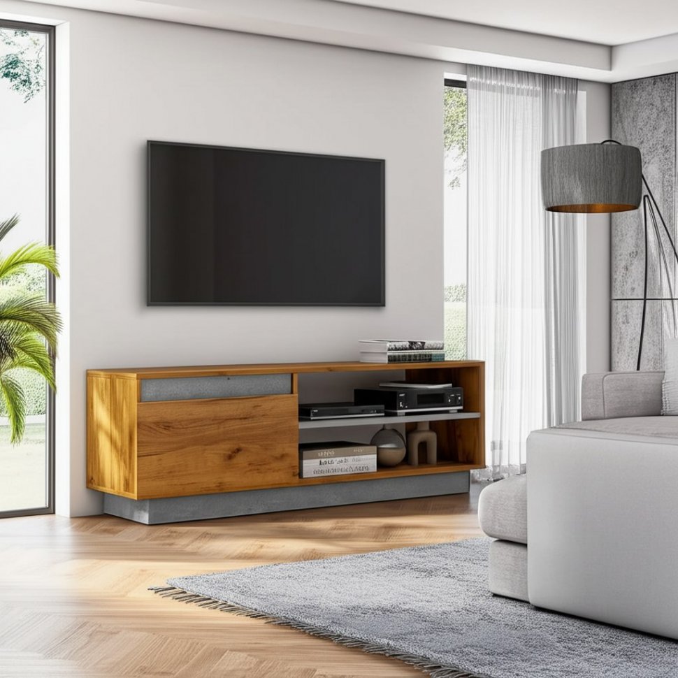 Тумба под ТВ Эмми ТБ-08 (Мебелони)