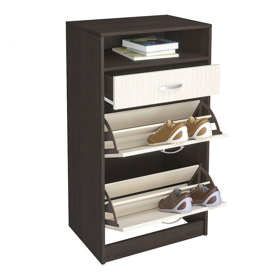 Обувница с полкой Вега ОБ-3 (Интерьер Центр) Венге