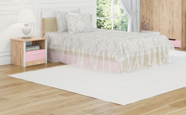 Тумба прикроватная Дублин Роуз МСТ Модуль 3