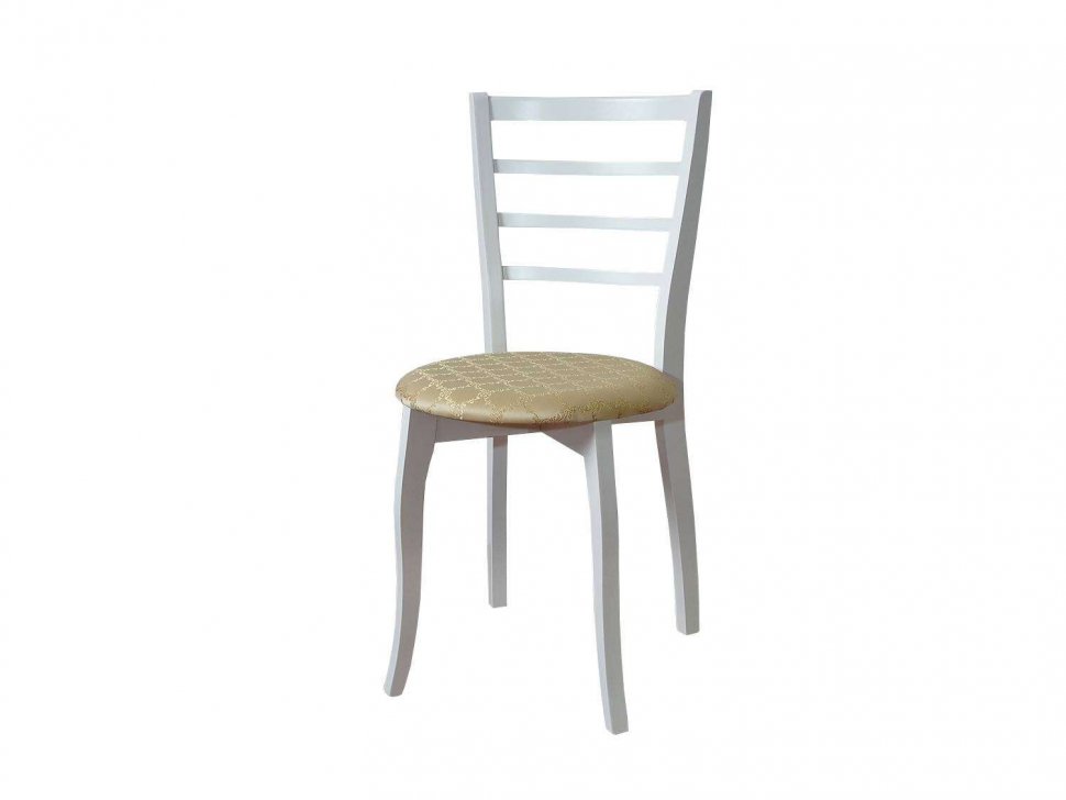 Стул С-31 белый/андрис бежевый