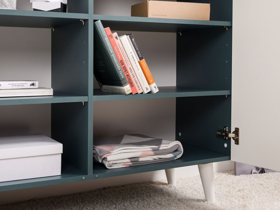 Либера комод 16.230.01 Пасифай / Белый PE шагрень