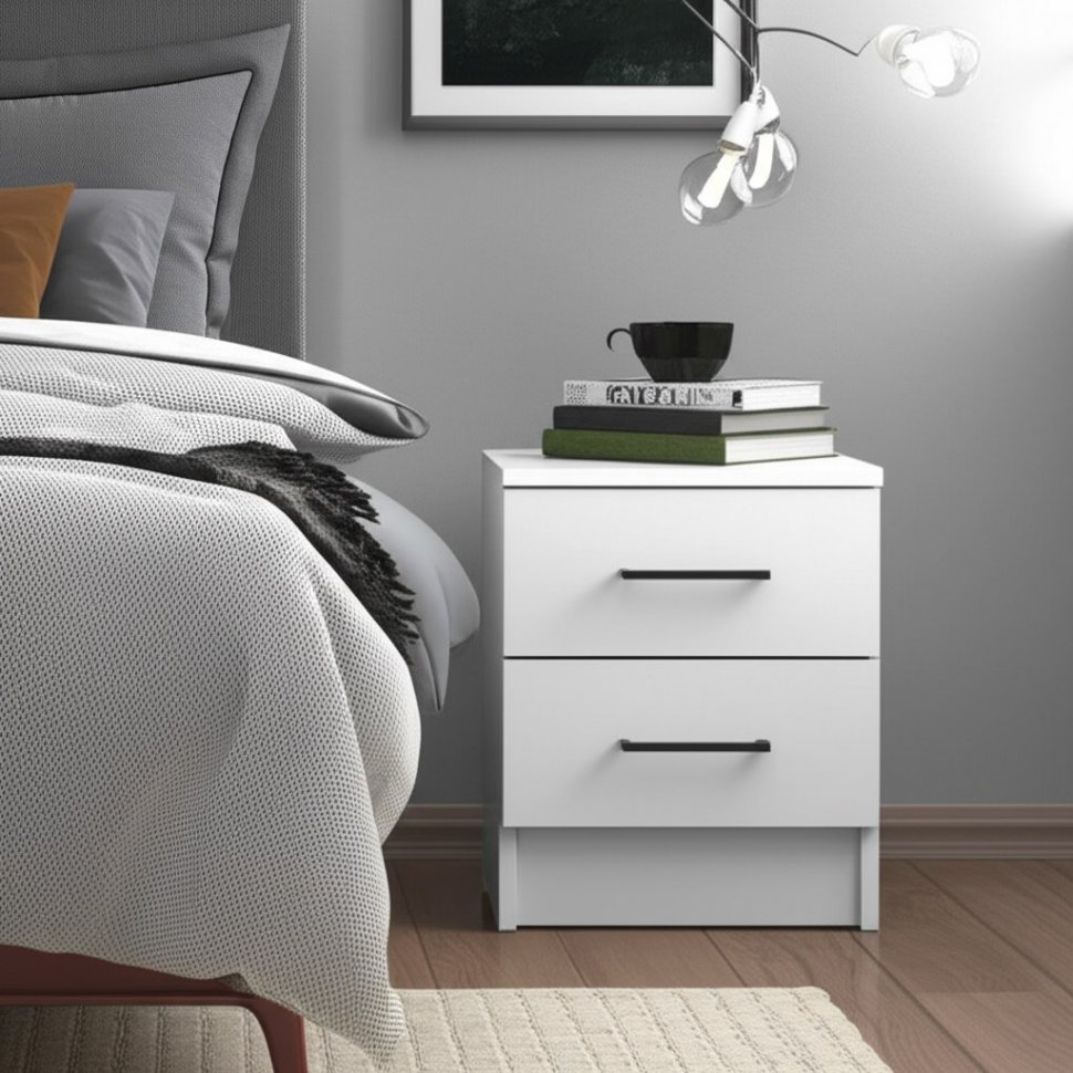 Тумба прикроватная Бали, Белый