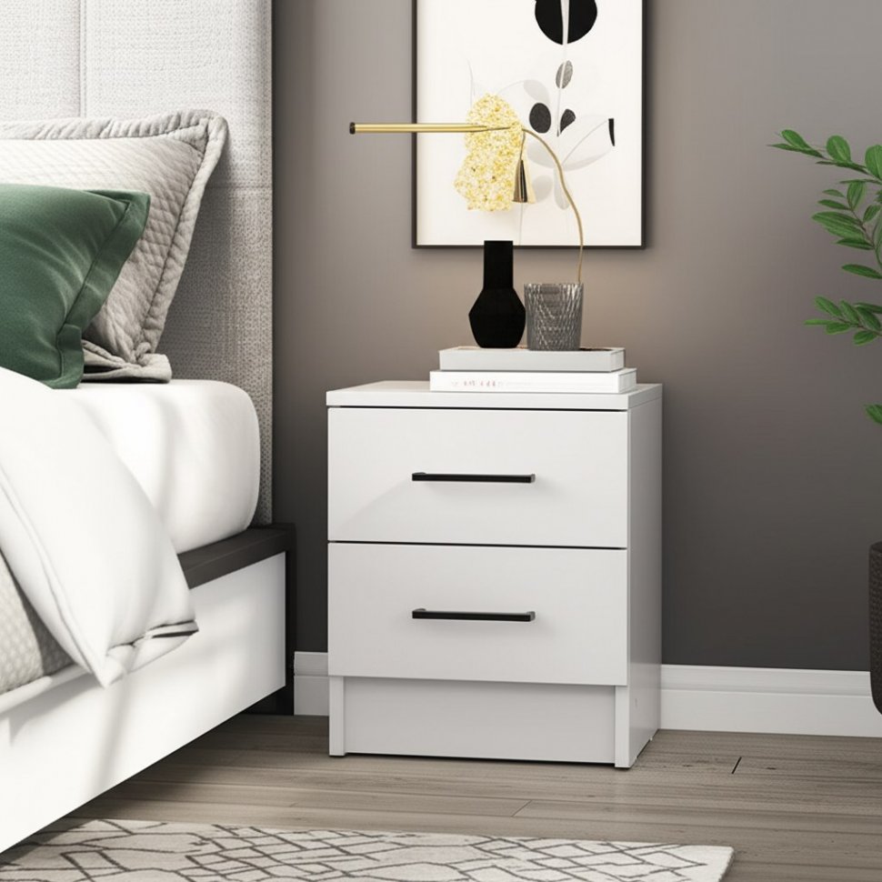 Тумба прикроватная Бали, Белый