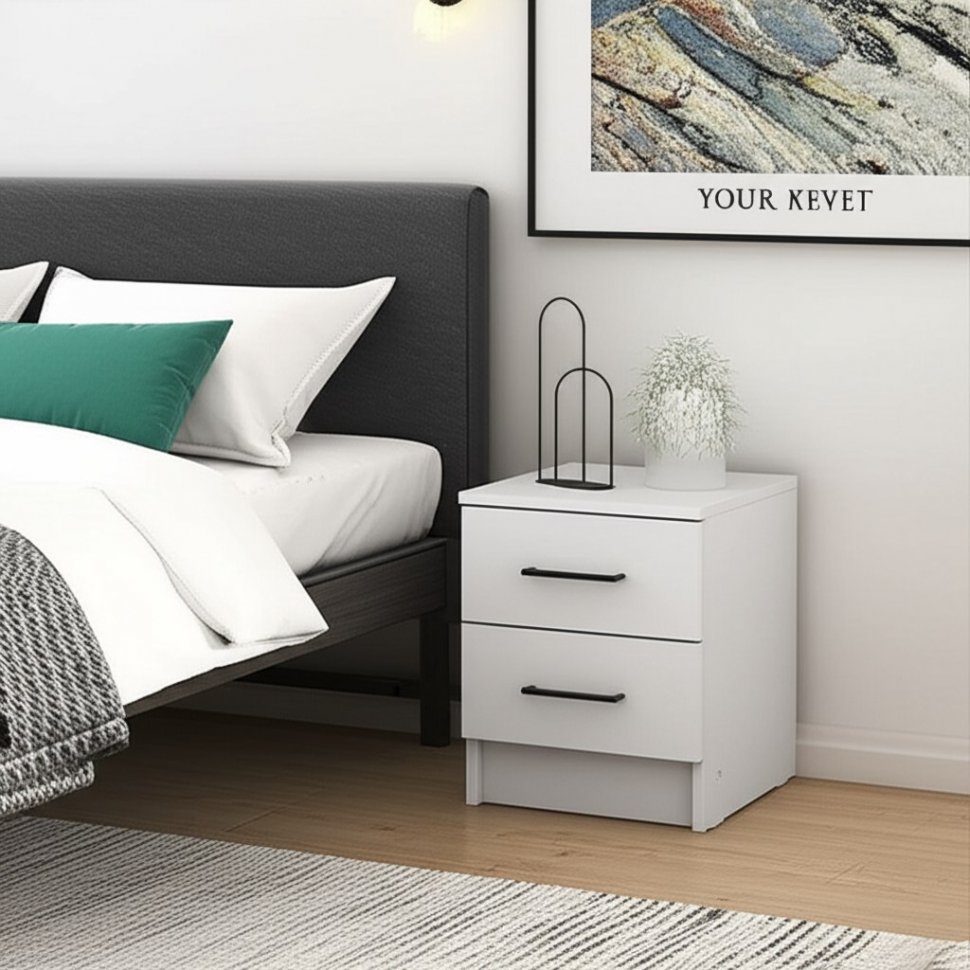 Тумба прикроватная Бали, Белый