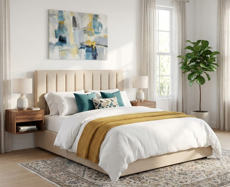 Кровать Ingrid 1800 модель 312 Анри 04