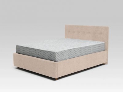 Кровать Nova 1400 с основанием / бежевый №4