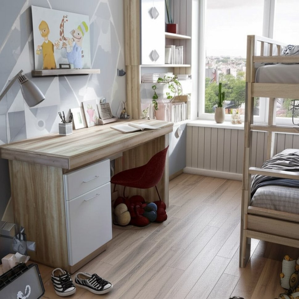 Стол письменный Люмен (Ижмебель) 21