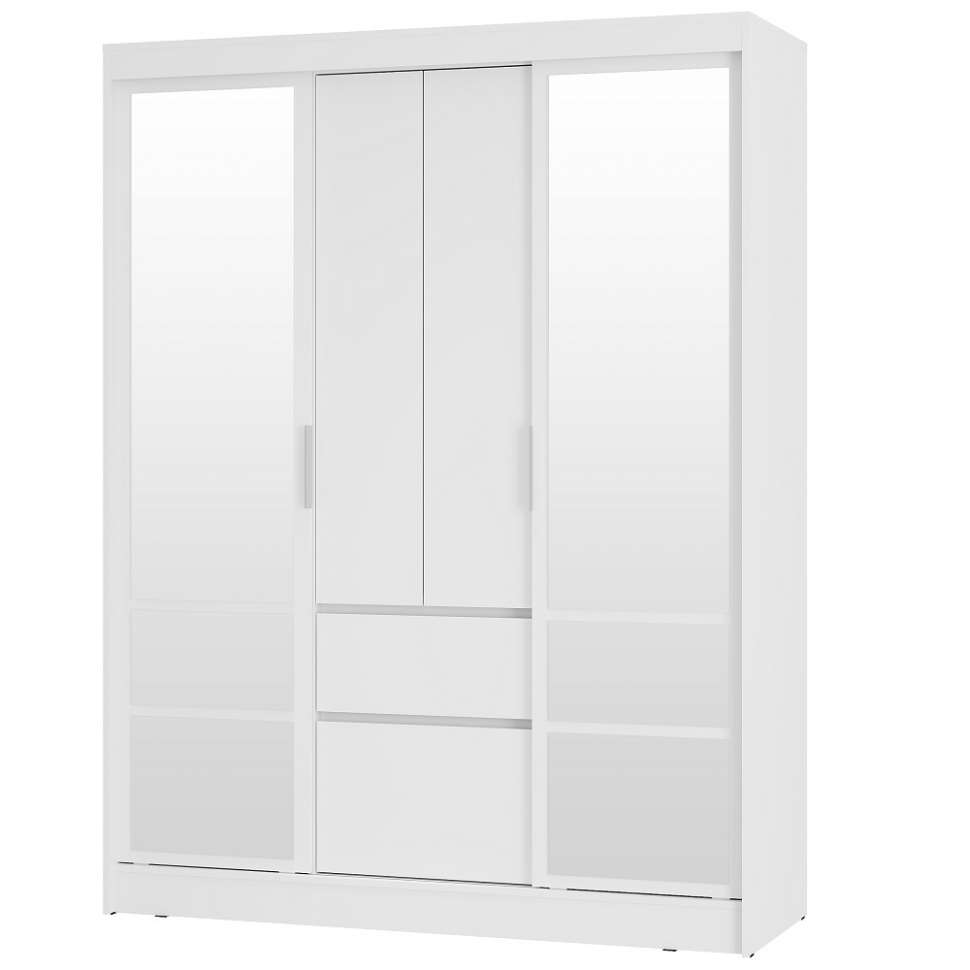 Шкаф-купе Симпл 1600 ШКК-06 (БТС) Белый