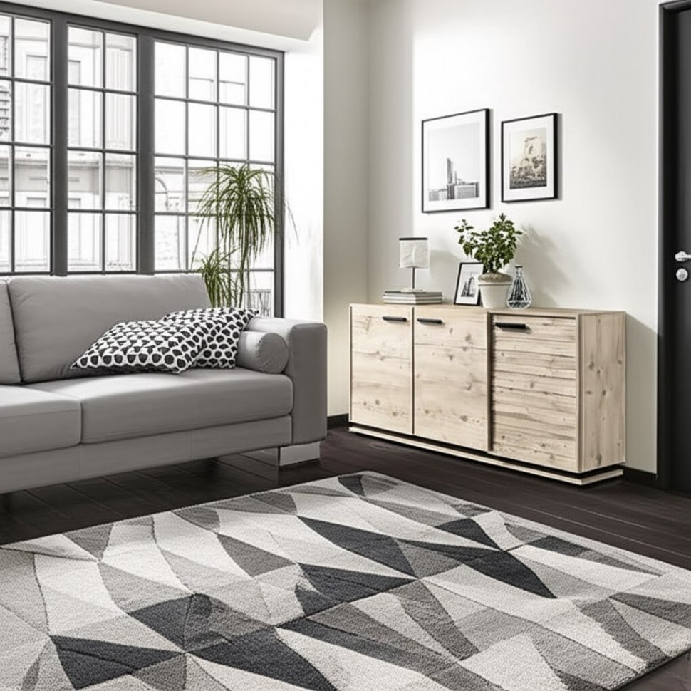 Тумба МЦН Nature 5 (Глазов) Гаскон пайн/Черный