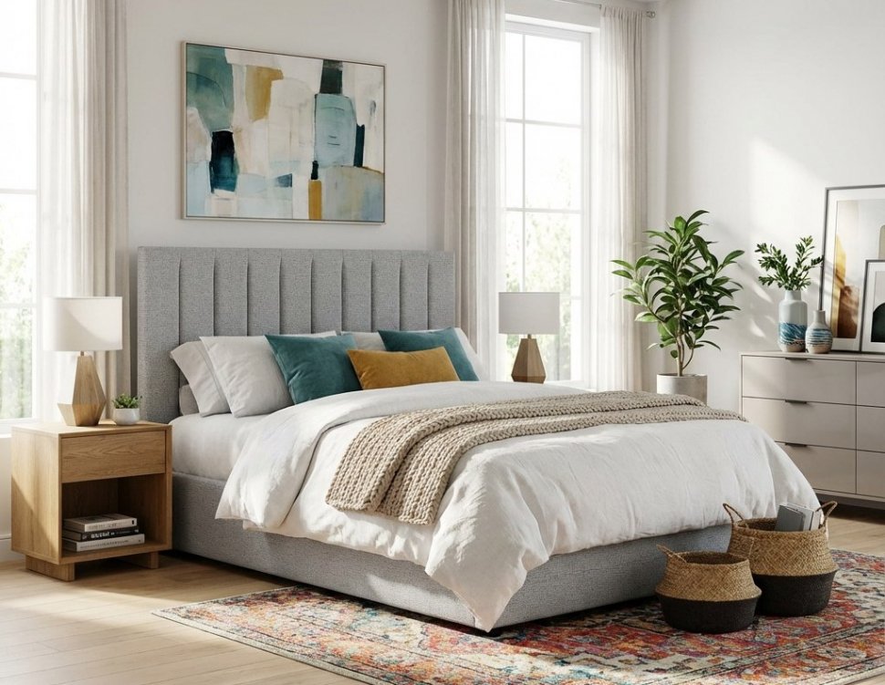 Кровать Ingrid 1600 модель 312 Анри 35