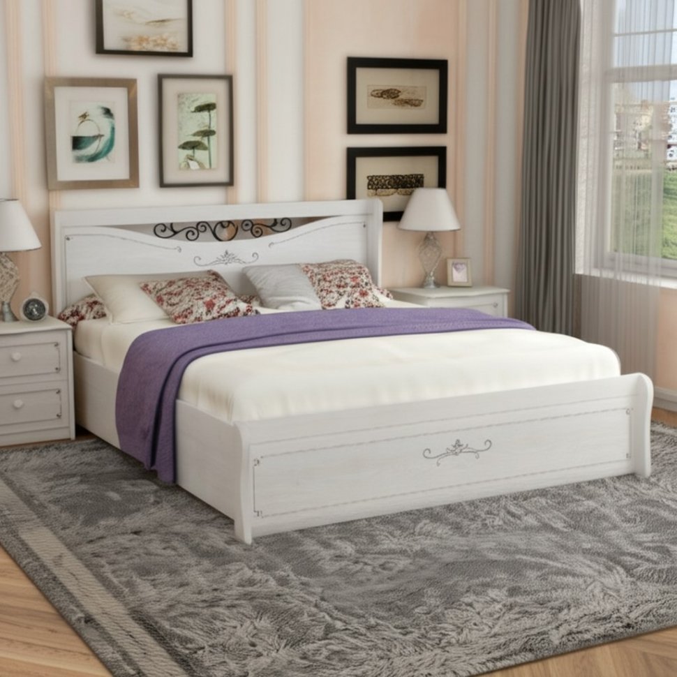 Кровать 160х200 Афродита 01 (Арника) с подъемным механизмом