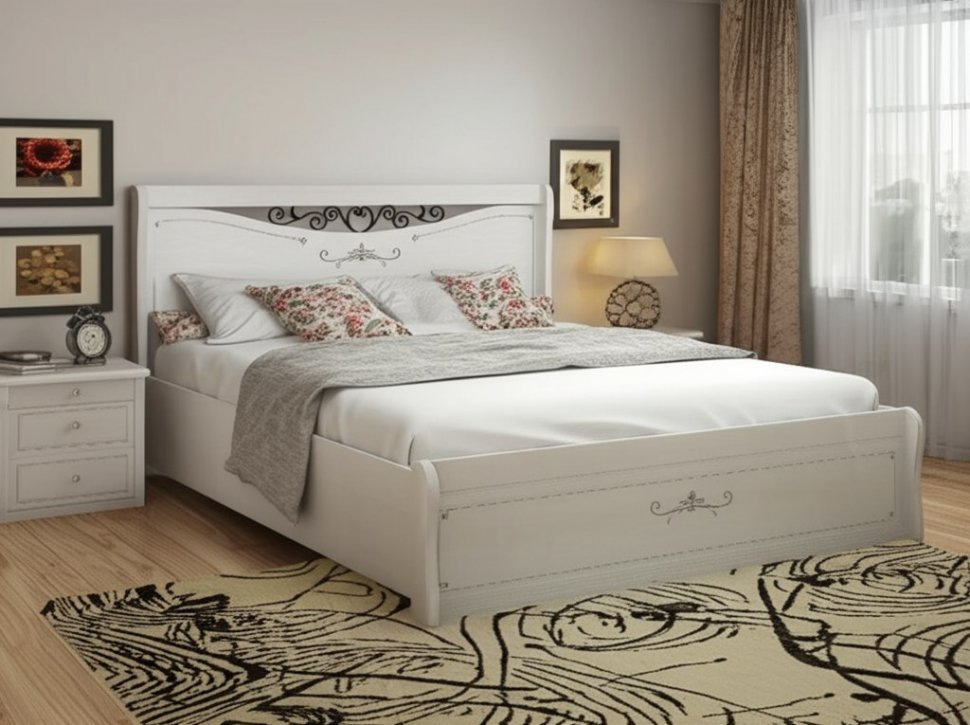 Кровать 160х200 Афродита 01 (Арника) с подъемным механизмом