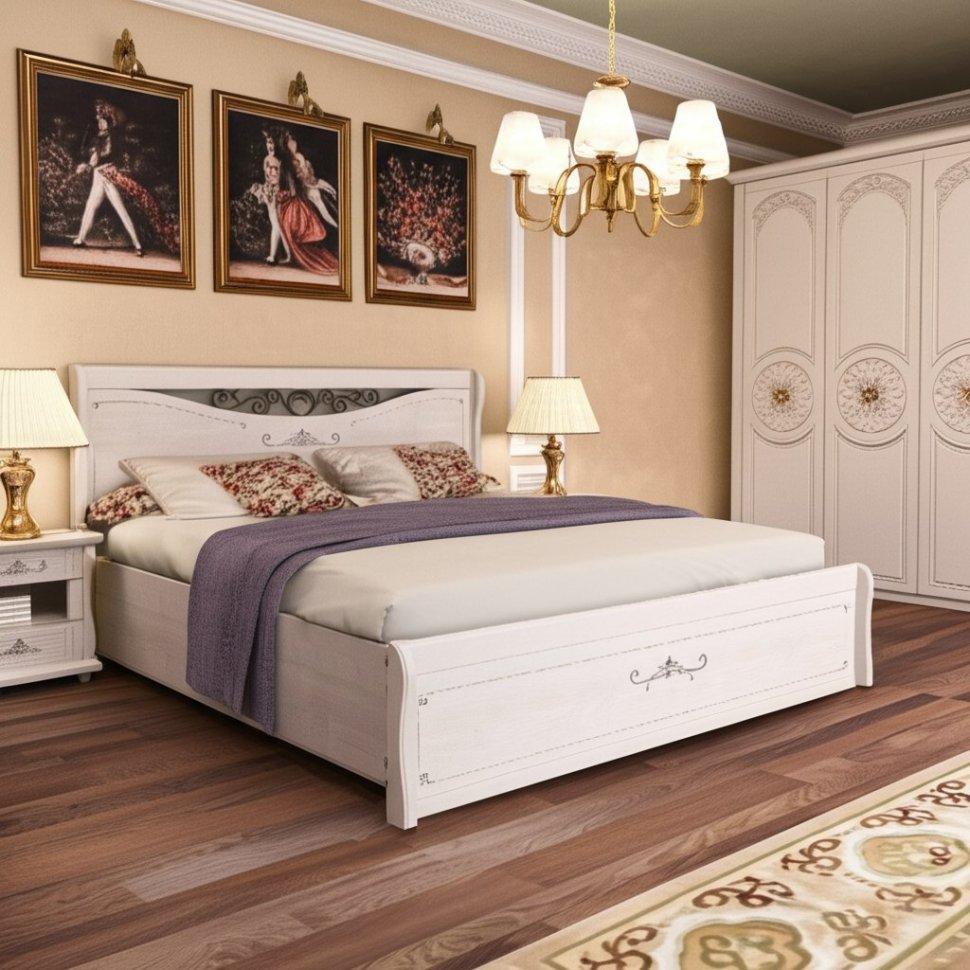 Кровать 160х200 Афродита 01 (Арника) с подъемным механизмом