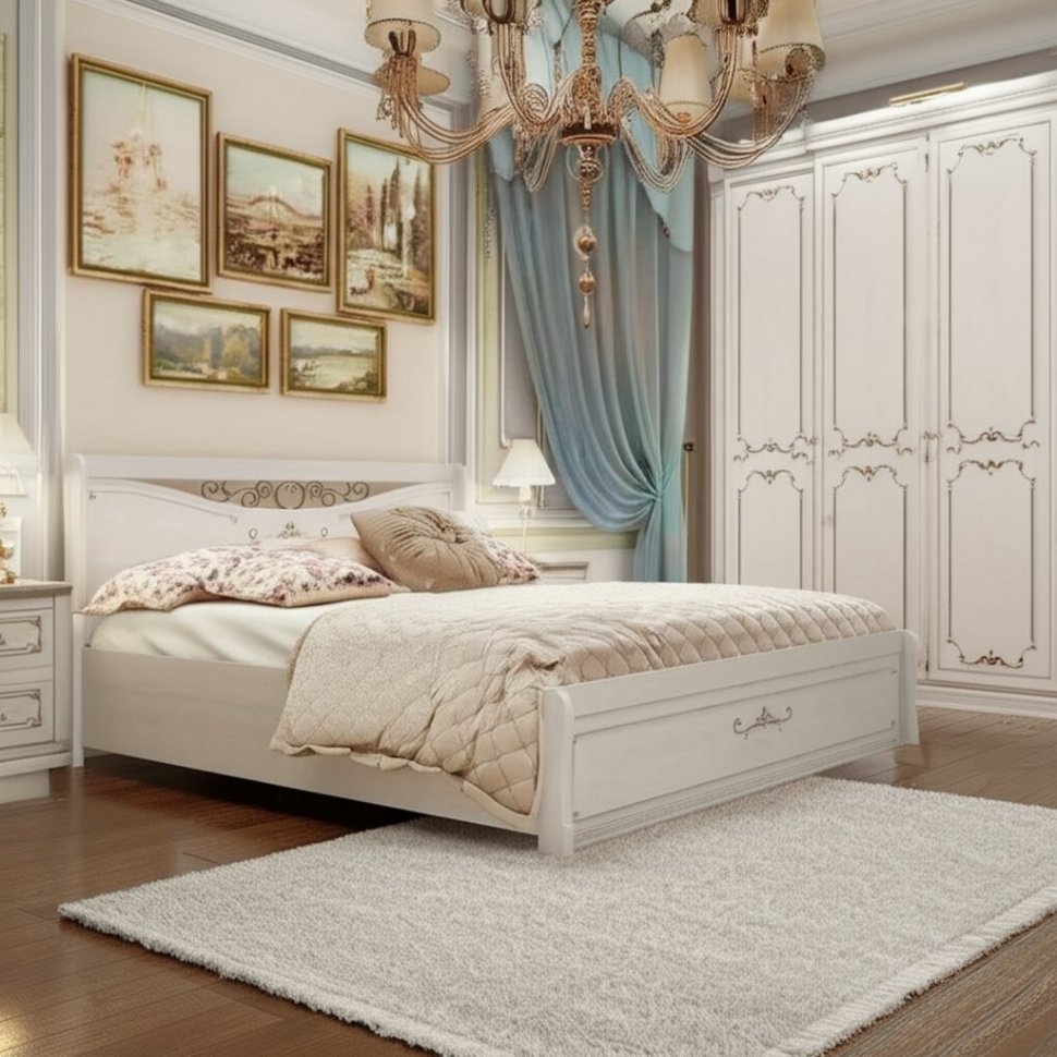 Кровать 160х200 Афродита 01 (Арника) с подъемным механизмом