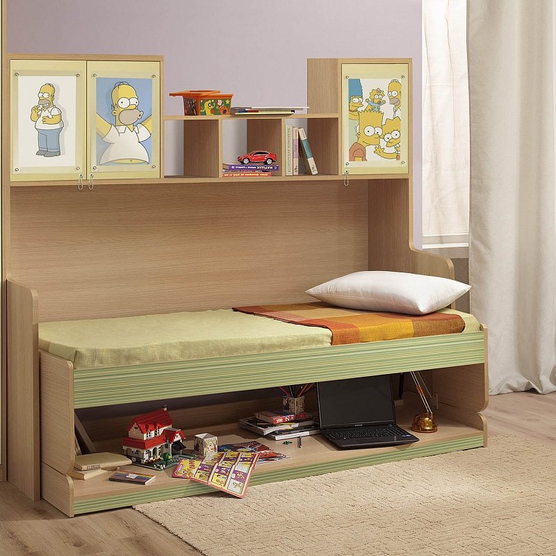 Кровать-трансформер 80х200 Калейдоскоп 1 Глазов-мебель 