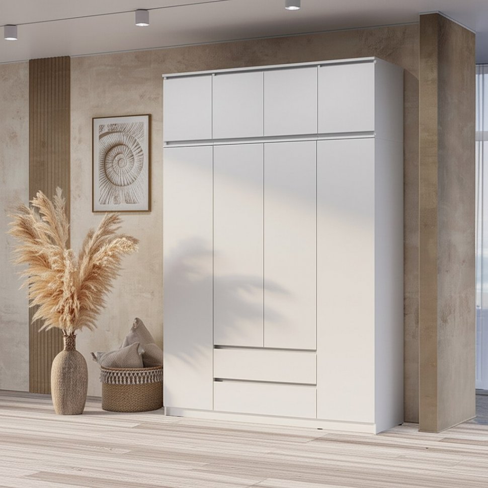 Антресоль (тумба) Симпл ТБ-19 БТС Белый